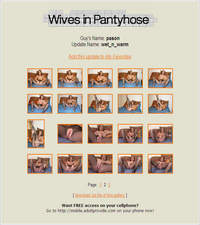 Wives in Pantyhose Members